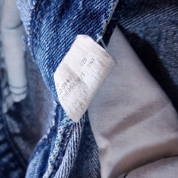 Vintage 1980s Lee Storm Rider Stone Wash Denim Jeans - Picture 11 of 11